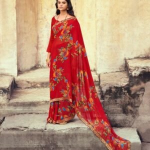 georgette saree